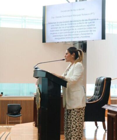 “Que desde la niñez se nos enseñe a no violentar a las mujeres”: Irlanda Márquez