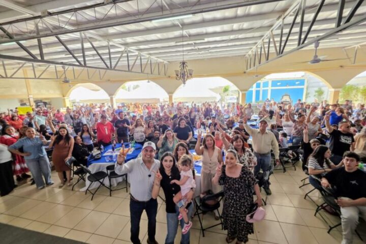 Reúne Alan Falomir a más de mil personas y consolida respaldo de la gente