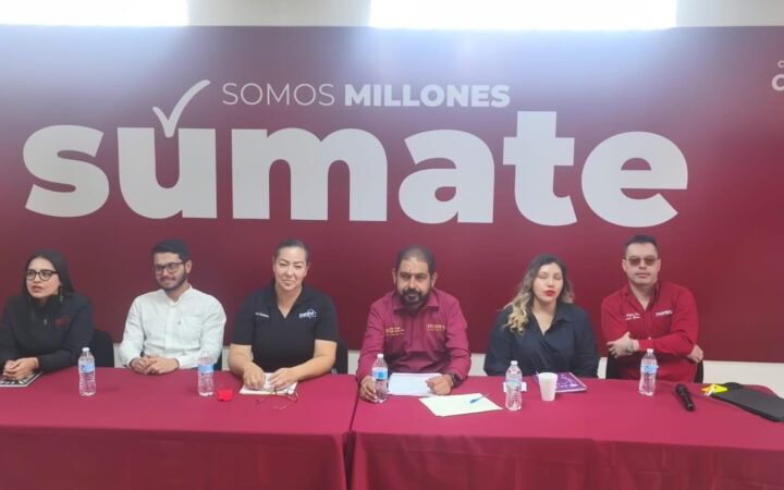 Sesiona Consejo Estatal de Morena; Brighite Granados ausente