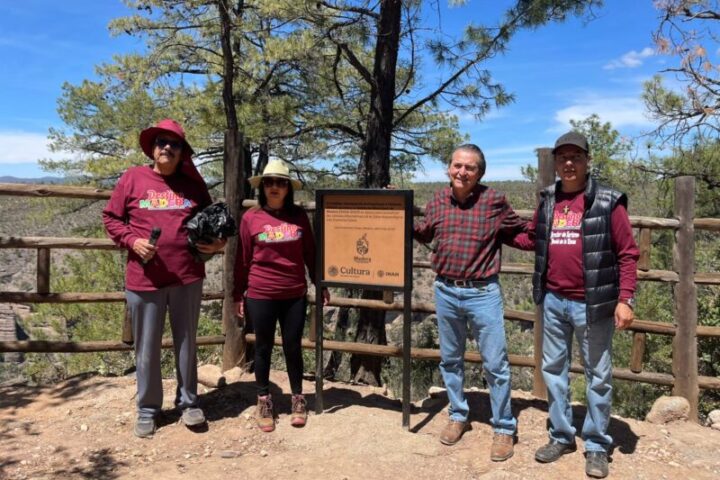 Instalan nuevas cédulas informativas en la Zona Arqueológica Las Cuarenta Casas