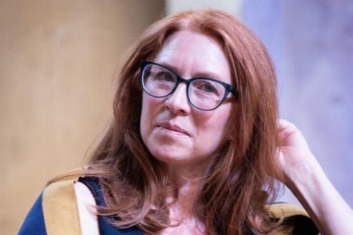 La directora del CPJ, Jodie Ginsberg, durante el festival de periodismo de Perugia, Italia, este abril.