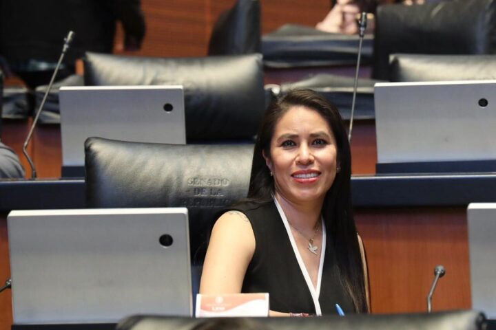 Simey Olvera, senadora de Morena