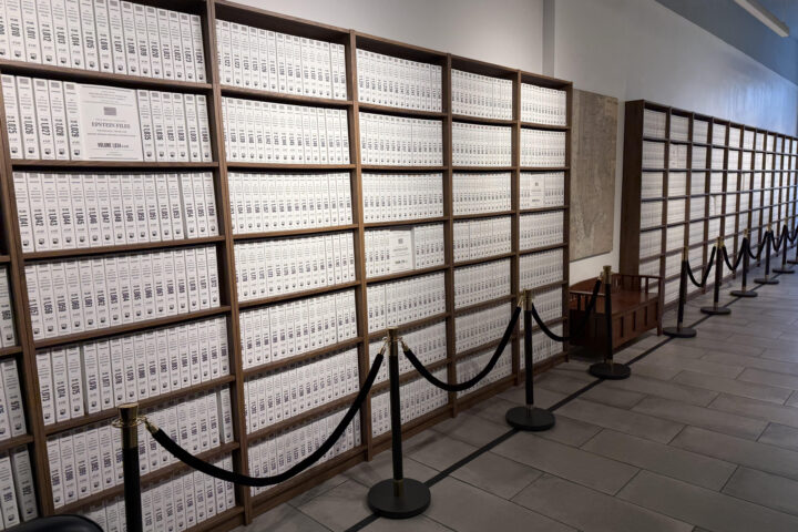 The Donald J. Trump and Jeffrey Epstein Memorial Reading Room.
