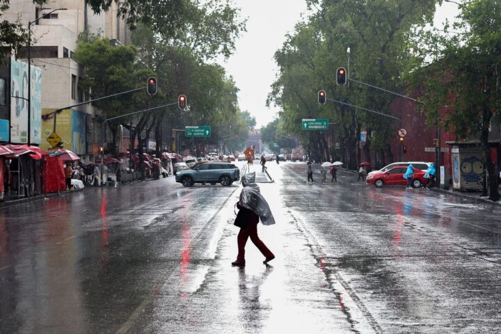 Lluvias en la CDMX