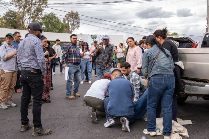 Productores de frijol protestan por tercer día consecutivo en Zacateca