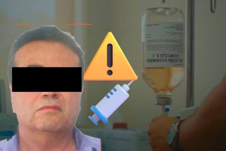 Jesús Maximiano habría suministrado sueros vitaminados contaminados