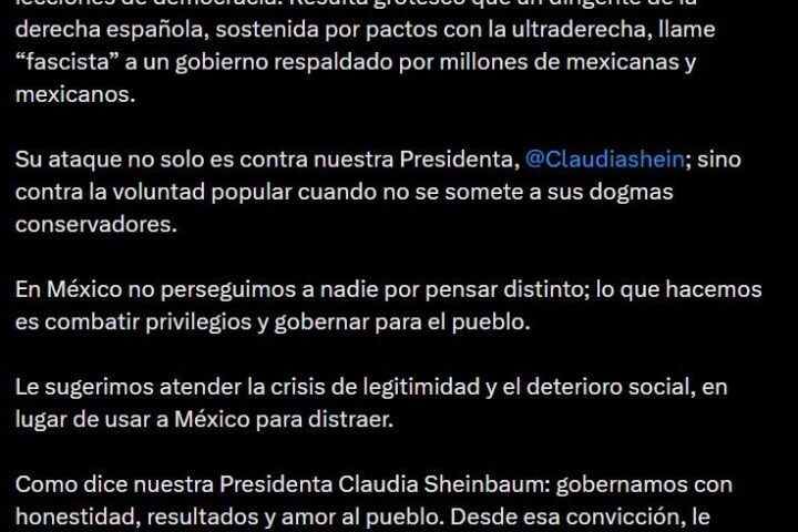 Ariadna Montiel contesta a Alfonso Serrano