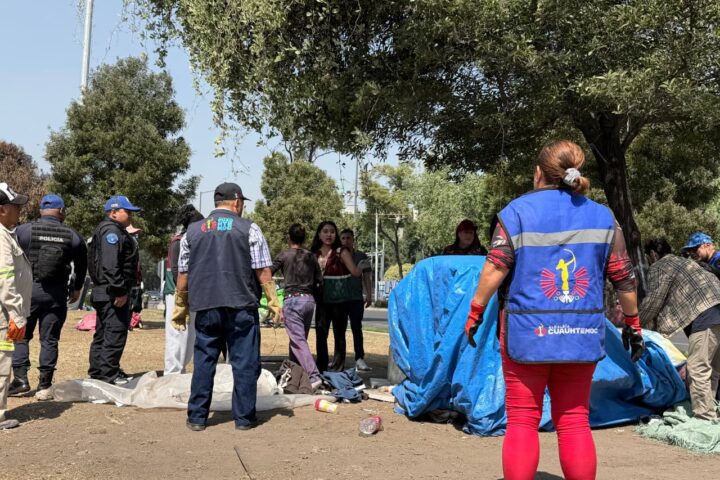 Alcaldía Cuauhtémoc despliega brigadas y retira más de 60 toneladas de basura.