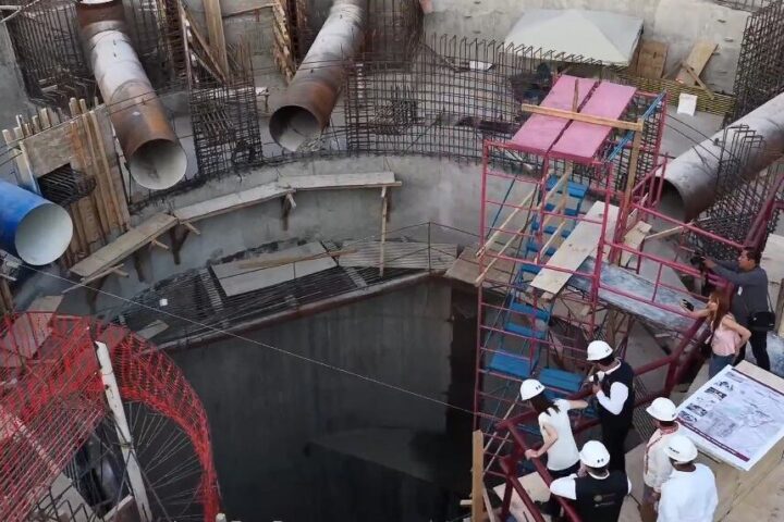 “Estoy impresionada”: Sheinbaum visita el Túnel Churubusco-Xochiaca en Nezahualcóyotl