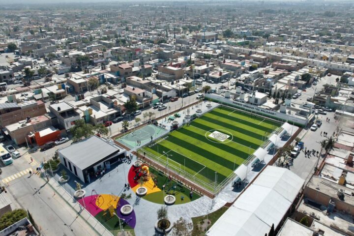 La unidad deportiva en Vanegas contará con canchas, juegos infantiles y áreas recreativas
