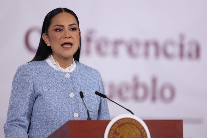 Ariadna Montiel Reyes, dirigente nacional de Morena.