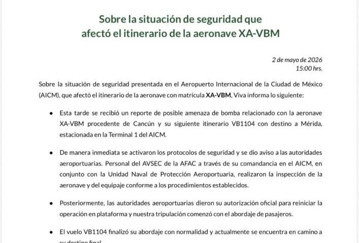 Héctor Suárez Gomís relata protocolo por amenaza de bomba en el AICM