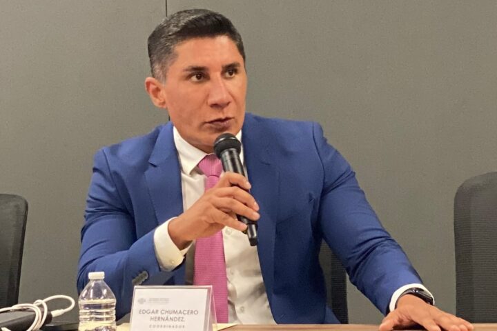 Edgar Chumacero, funcionario de Bienestar en Puebla