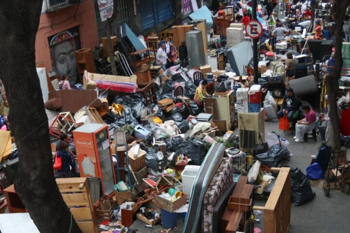 República de Cuba 11: Desalojo de edificio en CDMX provocó manifestación