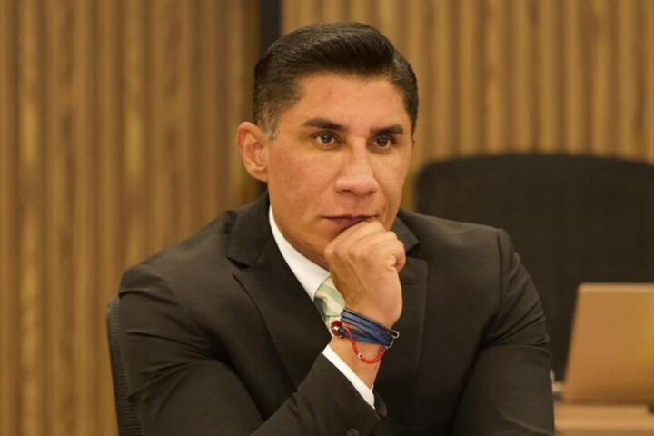 Edgar Chumacero, funcionario de Bienestar en Puebla