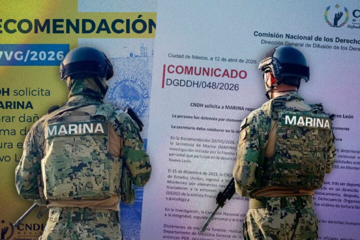 CNDH pide a Marina reparación del daño a víctima de tortura