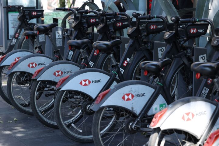 Ecobicis en la CDMX.