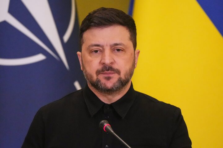 Volodímir Zelenski, presidente de Ucrania.