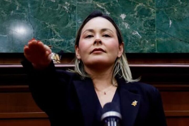 Primer mensaje de Yeraldine Bonilla como gobernadora interina de Sinaloa