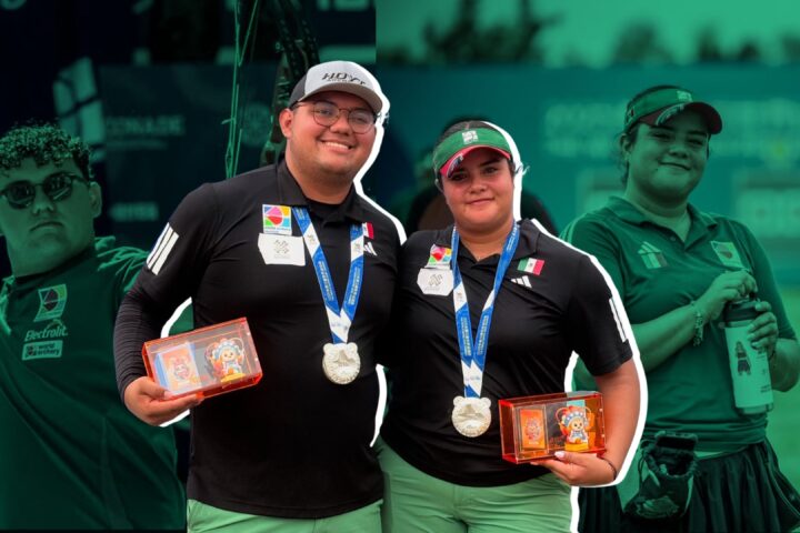 Maya Becerra y Sebastián García le dieron medallas a México