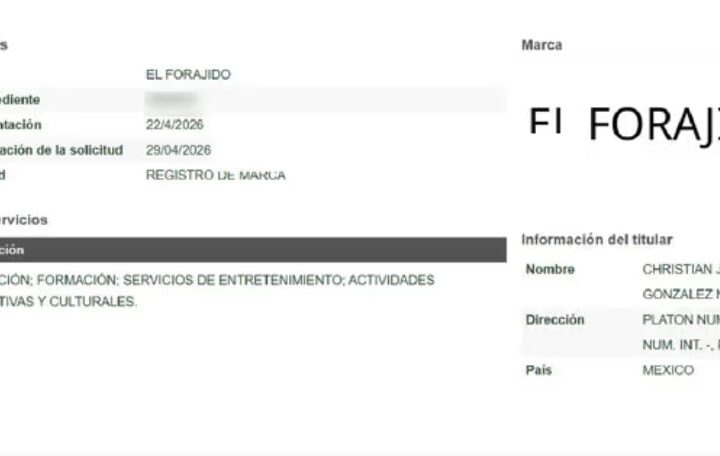 Christian Nodal tramita registro de un nuevo nombre