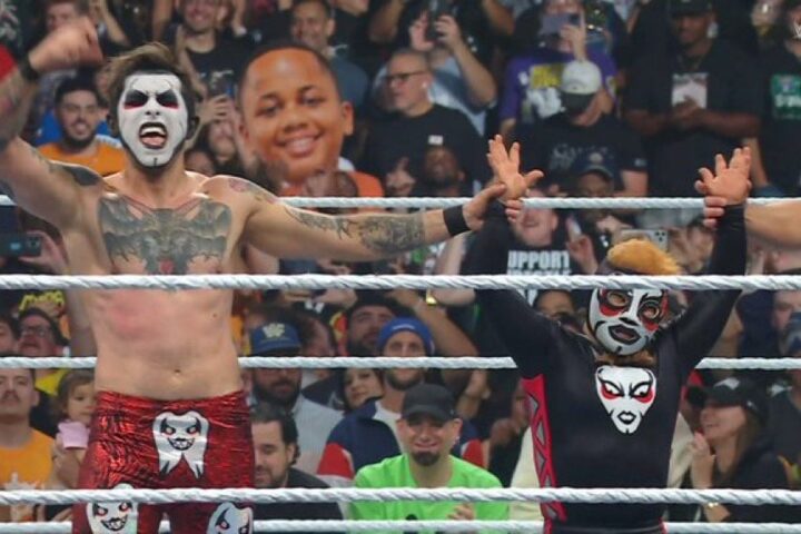 ¿Mascarita Sagrada en WWE? Reportan que hizo equipo con Danhausen.