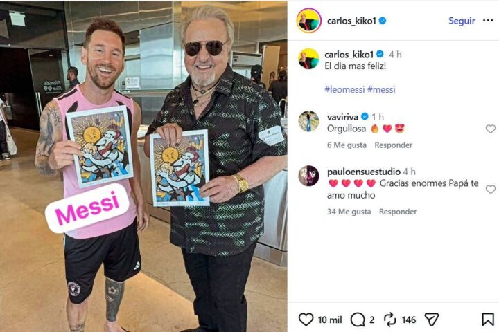 El inesperado encuentro entre ‘Kiko’ y Lionel Messi en Miami.