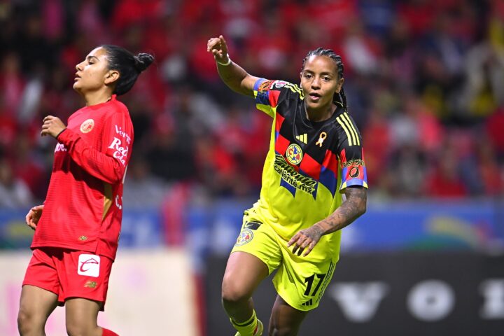 América Femenil le pasó por encima a Toluca en las semifinales
