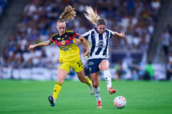 Rayadas saca ventaja ante América en la final de la Liga MX Femenil.