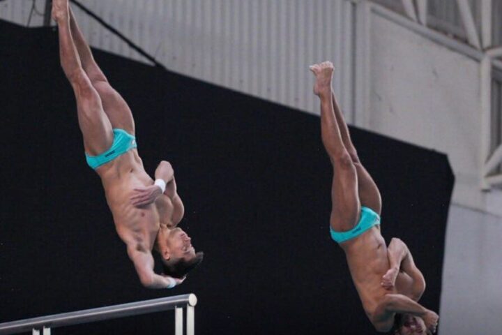 Kevin Berlín y Randal Willars ganan medalla de bronce en Copa del Mundo de Clavados