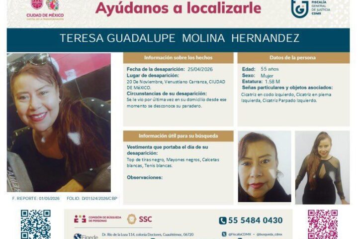 Yael denuncia la desaparición de su madre y termina detenido por presunto homicidio