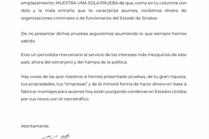 Sheinbaum cuestiona a Loret de Mola tras polémica con López Beltrán