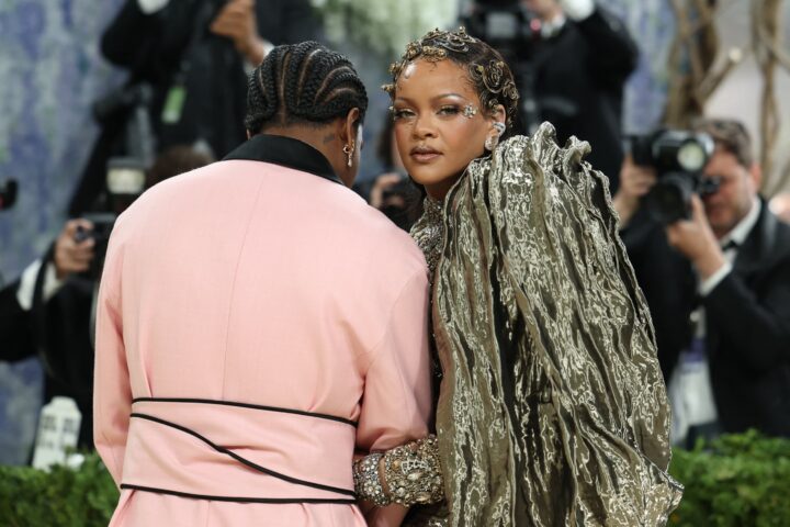Rihanna y ASAP Rocky en la Met Gala 2026 