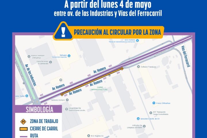 Instalará JMAS Chihuahua línea de alcantarillado en avenida Homero