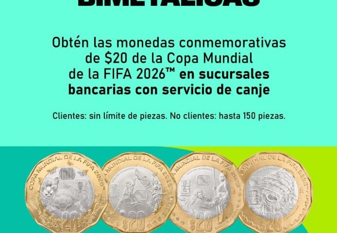 Monedas conmemorativas del Mundial 2026