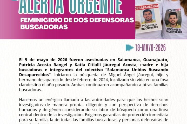Patricia Acosta y Katia Jáuregui: exigen justicia por sus asesinatos