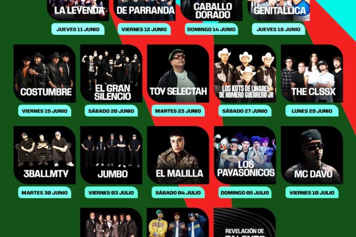 Cartel del FIFA Fan Fest en Monterrey por el Mundial 2026.