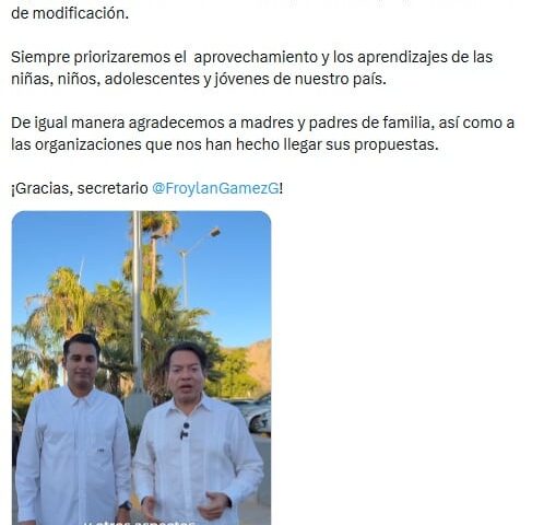 Mario Delgado definirá cambios al calendario escolar de la SEP este lunes