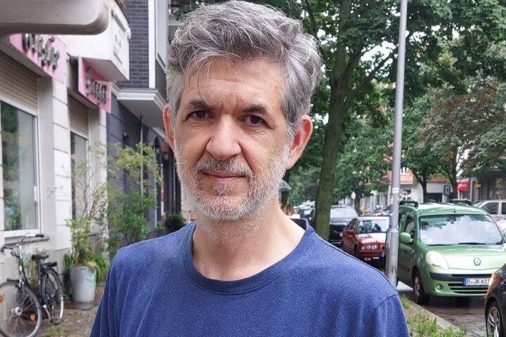Martín Gak en Berlín.
