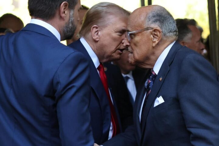 Hospitalizado en estado crítico Rudy Giuliani, exalcalde de Nueva York y amigo y abogado de Donald Trump