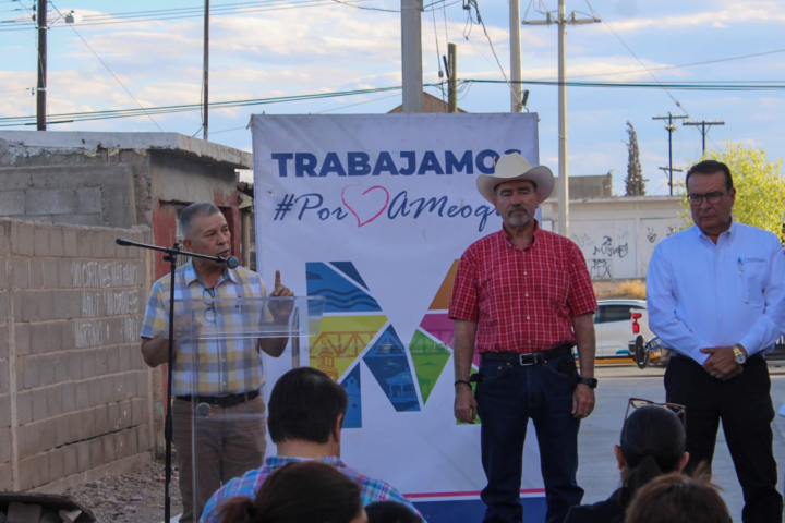 Acompaña Pérez Pavía entrega de obra hidráulica en Meoqui