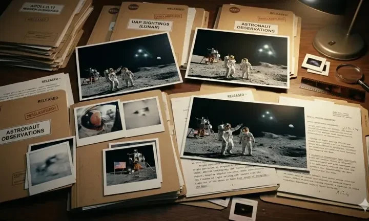 Archivos secretos reavivan misterio lunar y desatan teorías sobre vida inteligente en la Luna