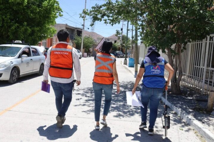 Supervisa Sindicatura obras de pavimentación en colonias Minerales y Lealtad junto a la ASE