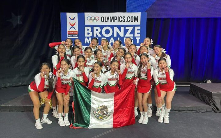 BRILLÓ LA SELECCIÓN MEXICANA EN EL CAMPEONATO MUNDIAL DE CHEERLEADING 2026