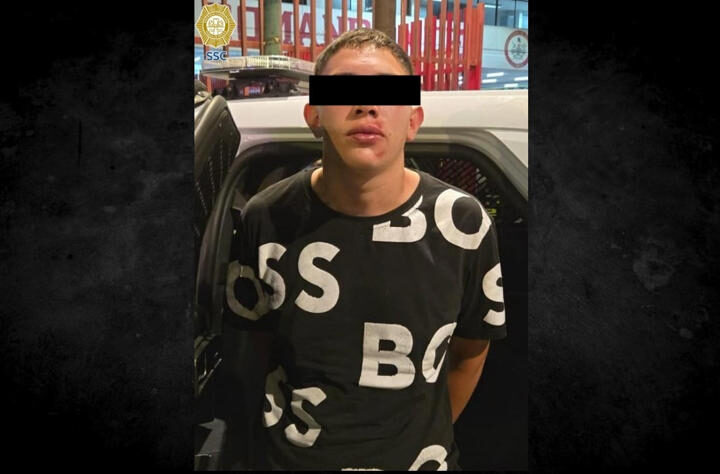 Cae presunto sicario tras brutal triple homicidio en Azcapotzalco y lo atrapan con droga y arma