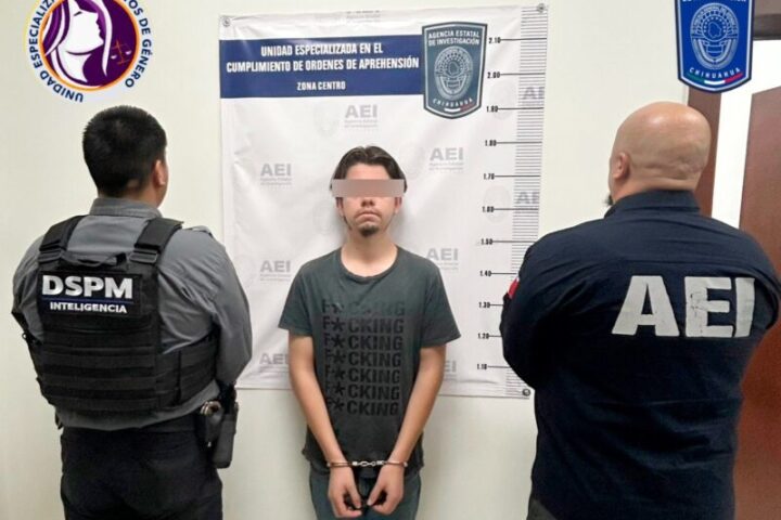 Detiene AEI a masculino por delitos sexuales y trata de personas en la ciudad de Chihuahua
