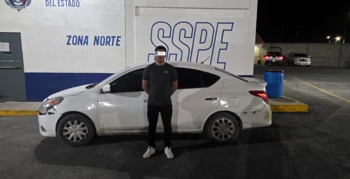 Detienen a hombre con droga tras robo en Juárez