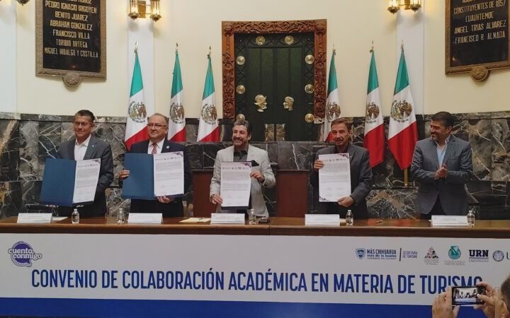 Firman convenio para impulsar turismo educativo en Chihuahua