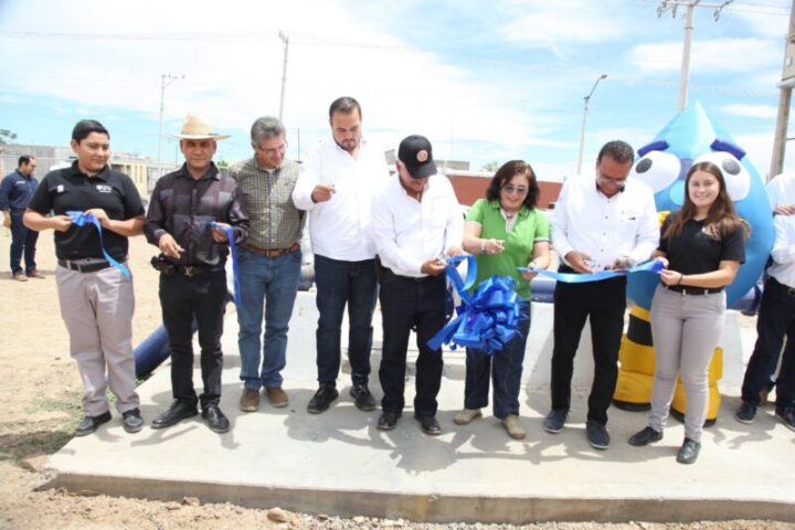 Inauguran JCAS y JMAS Camargo el Pozo Cobach 15 para fortalecer el abasto de agua potable