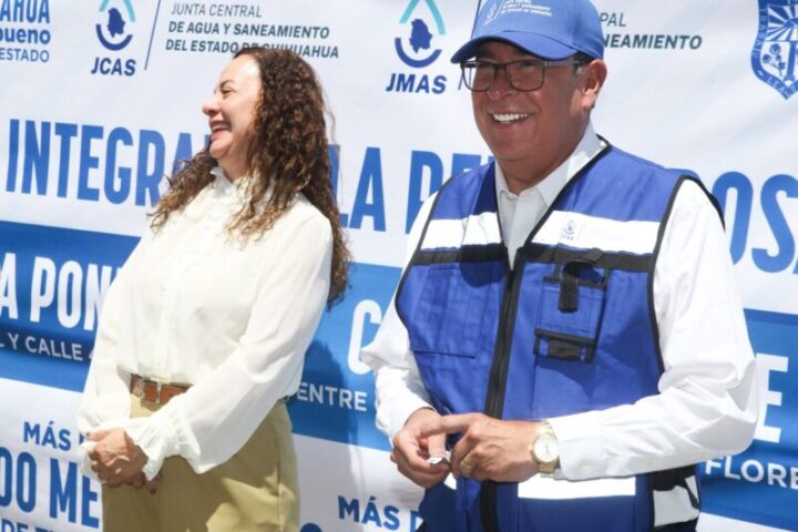 Inician JCAS y JMAS Delicias rehabilitación en redes hidrosanitarias en beneficio de 2 mil 400 familias